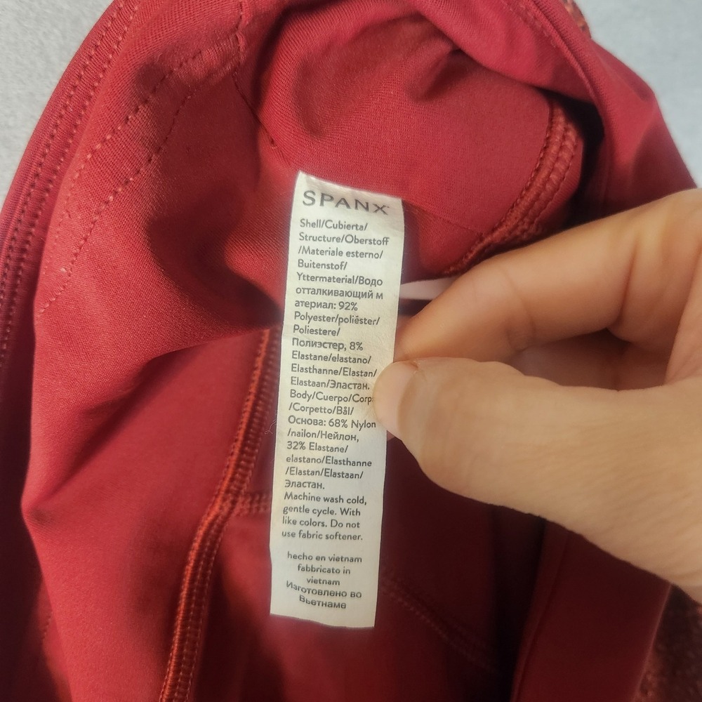 SPANX Red Mini Skirt - Picture 7 of 7